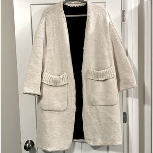 Véronique Leroy Paris Wool Blend Coat/Cardigan